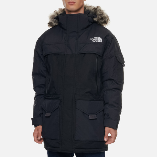 Мужская куртка аляска The North Face MC Murdo 2 TNF Black/High Rise Grey