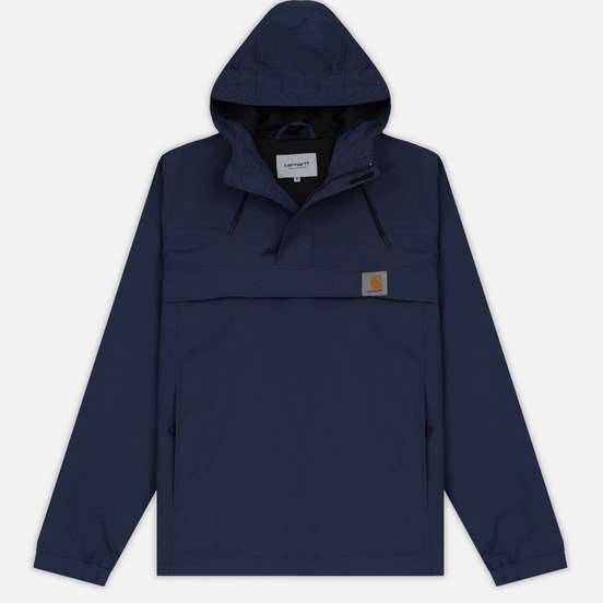 Мужская куртка анорак Carhartt WIP Nimbus Nylon Supplex 5.0 Oz Blue