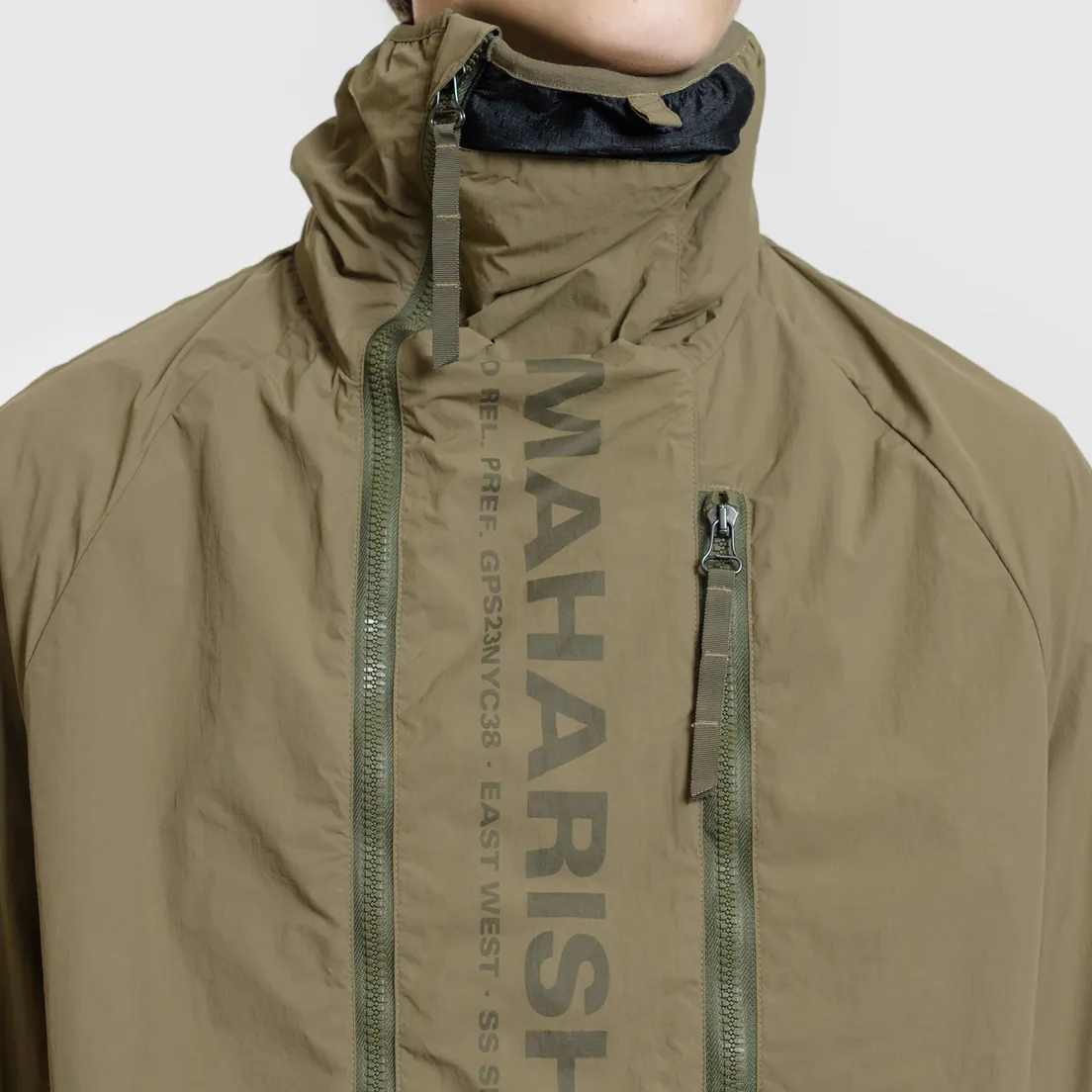 maharishi Мужская куртка анорак Onibegie Mandala Cagoule