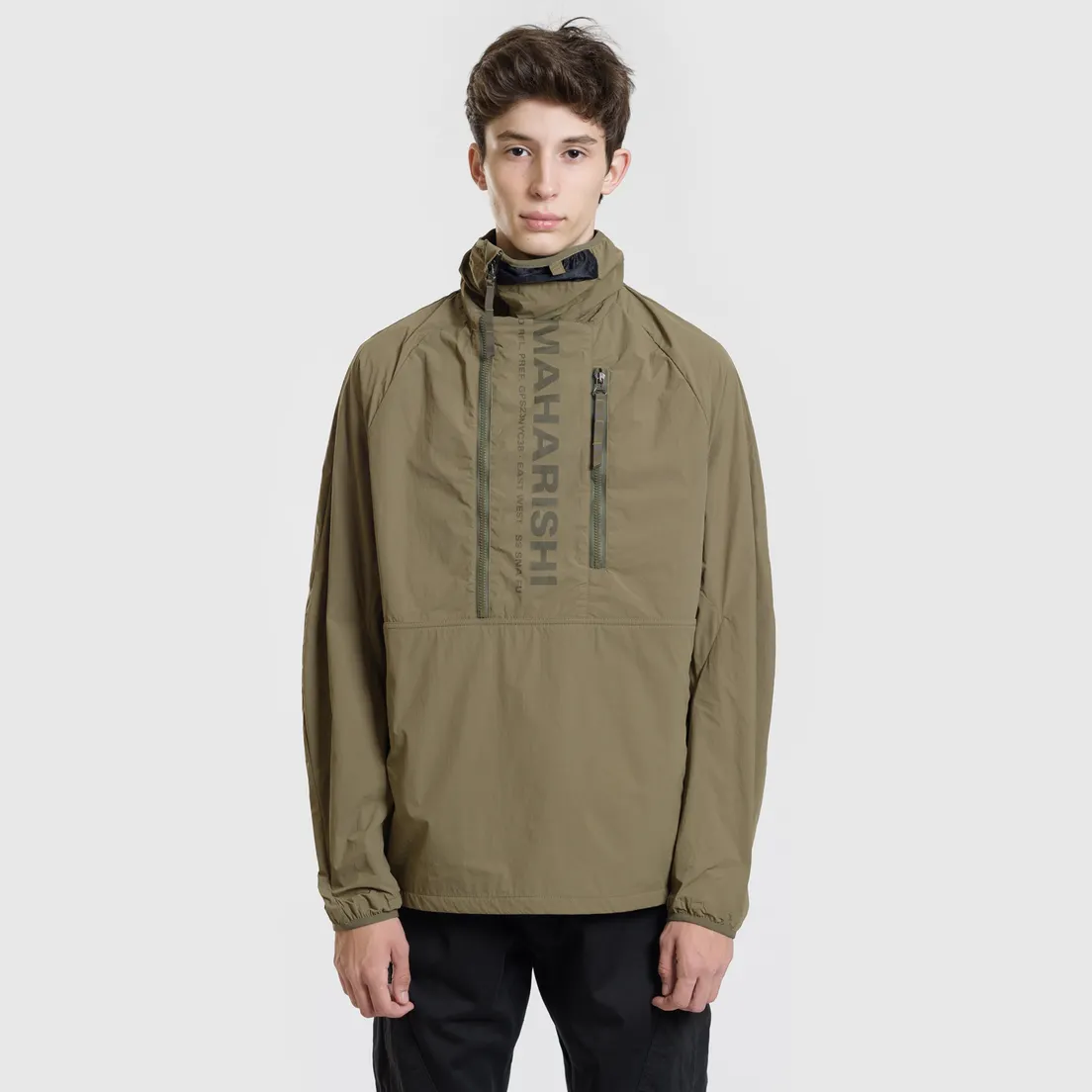 maharishi Мужская куртка анорак Onibegie Mandala Cagoule