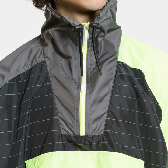 Мужская куртка анорак Marcelo Burlon Intel Lettering Windbreaker Multicolor