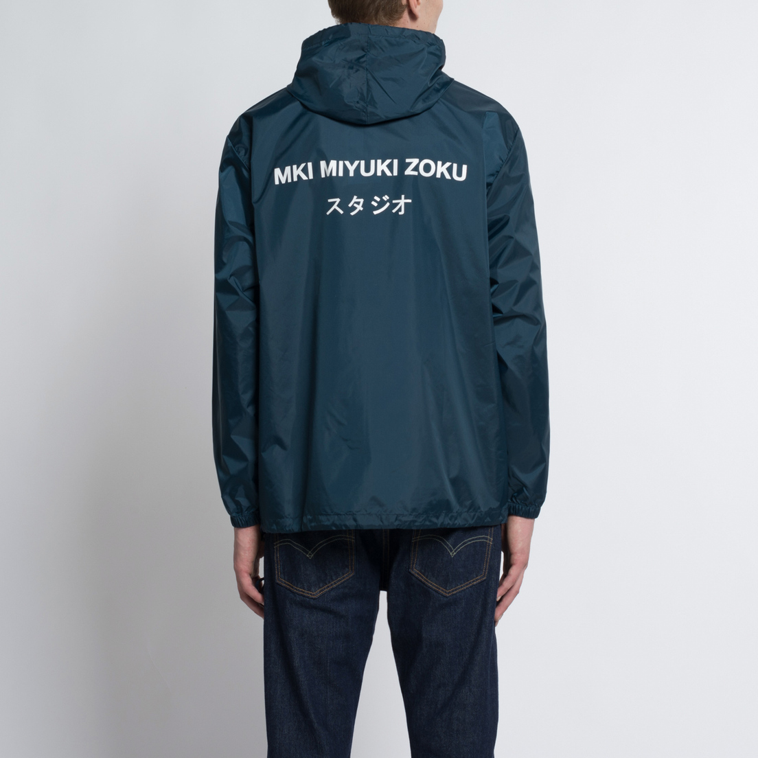 MKI Miyuki-Zoku Мужская куртка анорак Studio Windsmock