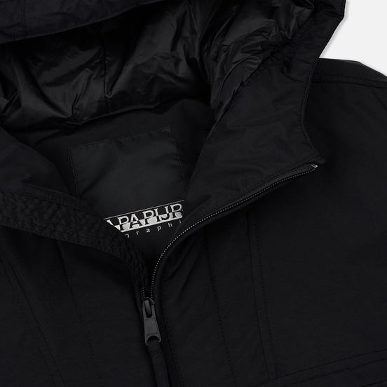 Мужская куртка анорак Napapijri Rainforest Parka Black