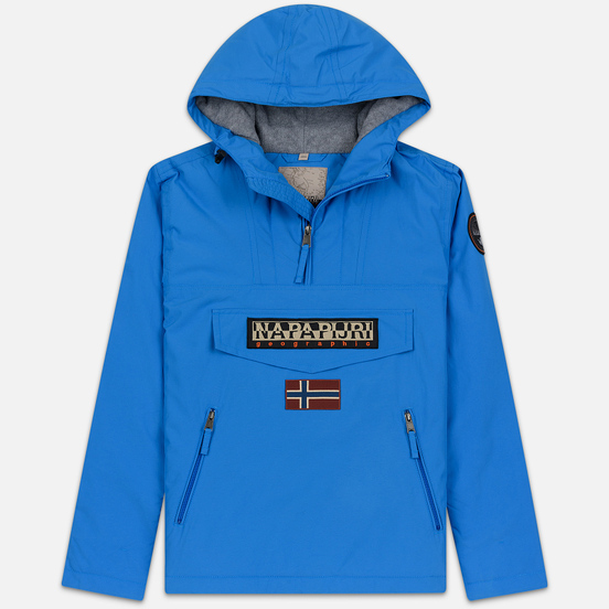 Мужская куртка анорак Napapijri Rainforest Pocket French Blue