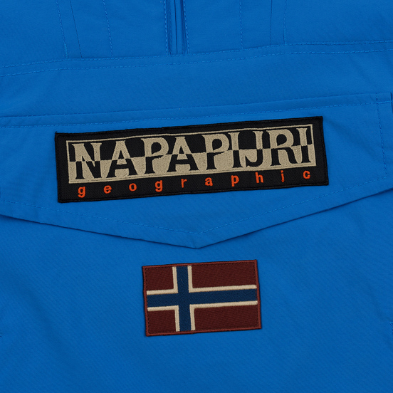Мужская куртка анорак Napapijri Rainforest Pocket French Blue