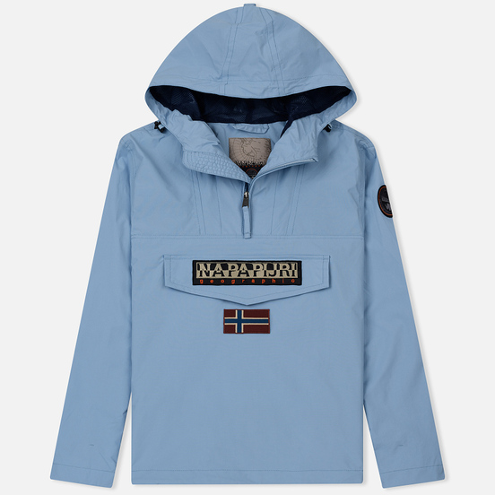 Мужская куртка анорак Napapijri Rainforest Summer 1 Dusk Light Blue