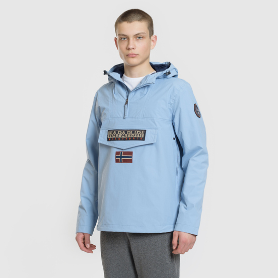 Мужская куртка анорак Napapijri Rainforest Summer 1 Dusk Light Blue