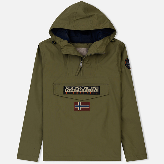 Мужская куртка анорак Napapijri Rainforest Summer 1 New Olive Green