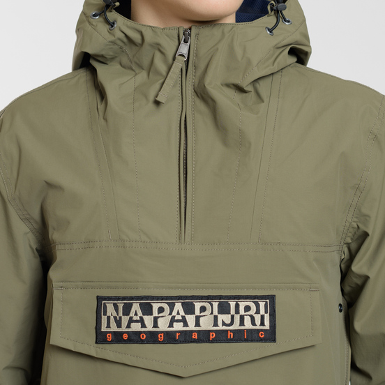 Мужская куртка анорак Napapijri Rainforest Summer 1 New Olive Green