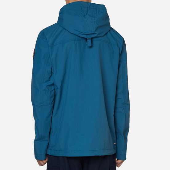 Мужская куртка анорак Napapijri Rainforest Summer Tribe Mallard Blue