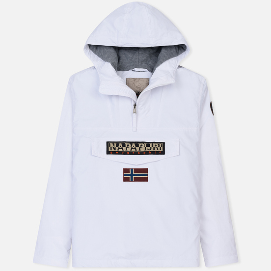 Мужская куртка анорак Napapijri Rainforest Winter 1 Bright White