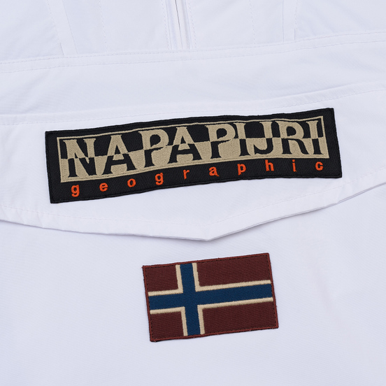 Мужская куртка анорак Napapijri Rainforest Winter 1 Bright White