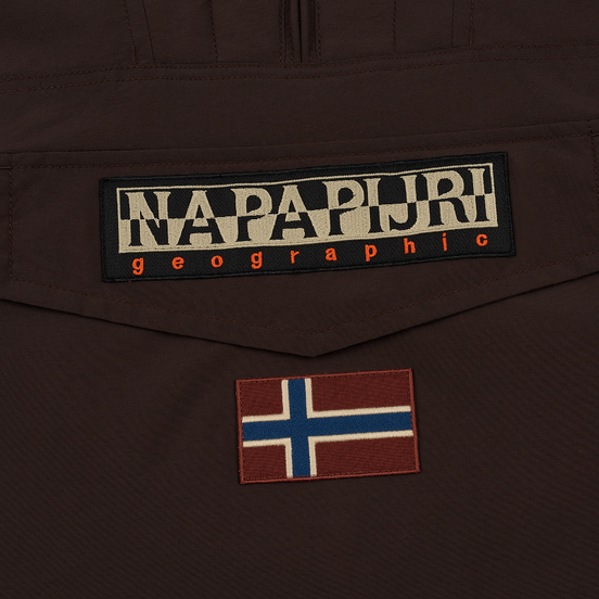 Мужская куртка анорак Napapijri Rainforest Winter Choco Brown