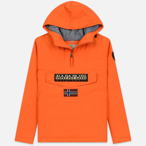 Мужская куртка анорак Napapijri Rainforest Winter Orange Puffin
