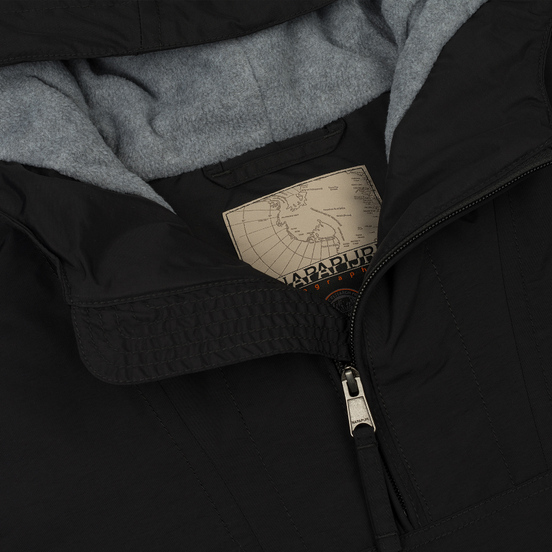 Мужская куртка анорак Napapijri Rainforest Winter Pockets Black