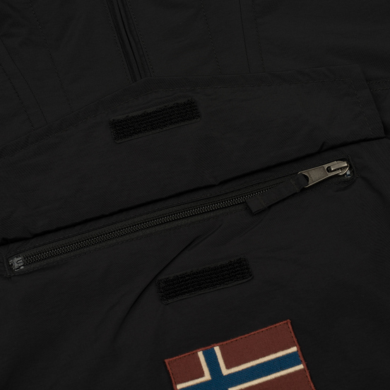 Мужская куртка анорак Napapijri Rainforest Winter Pockets Black