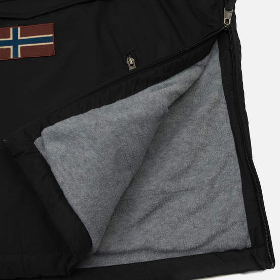 Мужская куртка анорак Napapijri Rainforest Winter Pockets Black