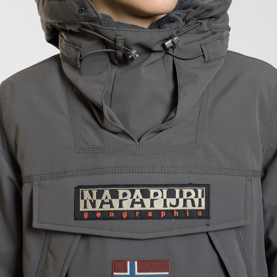 Мужская куртка анорак Napapijri Skidoo 2 Dark Grey Solid