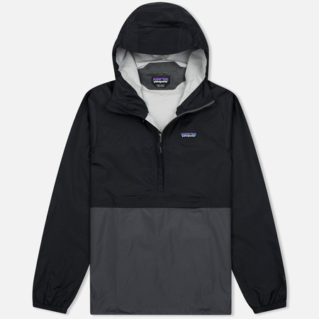 Мужская куртка анорак Patagonia Torrentshell Pullover Black