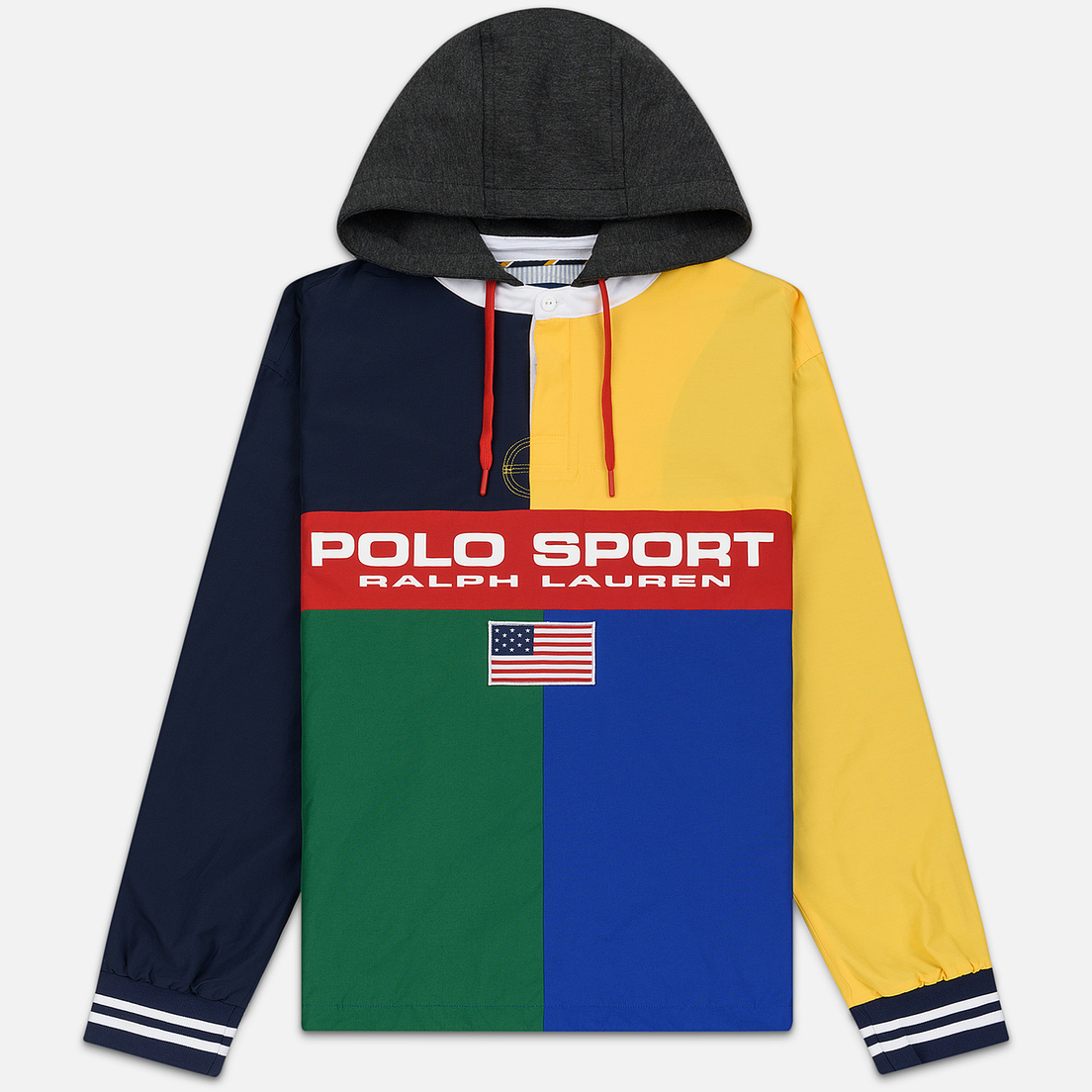 Polo Ralph Lauren Мужская куртка анорак Rugby Pullover Shell