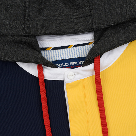 Мужская куртка анорак Polo Ralph Lauren Rugby Pullover Shell Multicolor