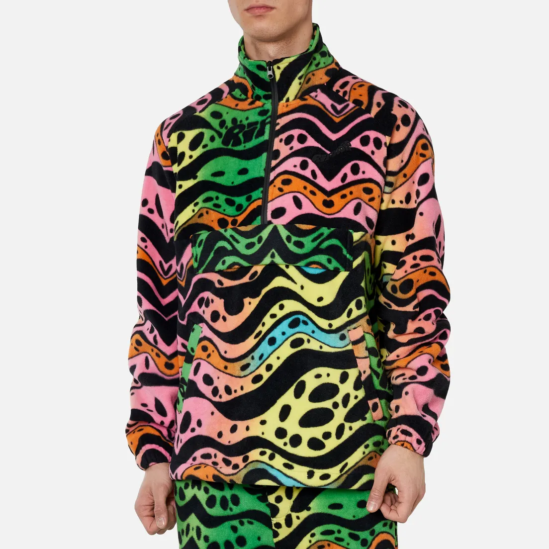 RIPNDIP Мужская куртка анорак Ripple Brushed Fleece Half Zip