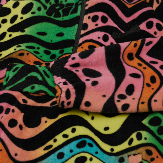 Мужская куртка анорак RIPNDIP Ripple Brushed Fleece Half Zip Multicolor