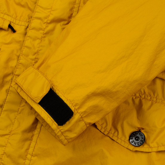 Мужская куртка Stone Island Long Membrana 3L TC Yellow