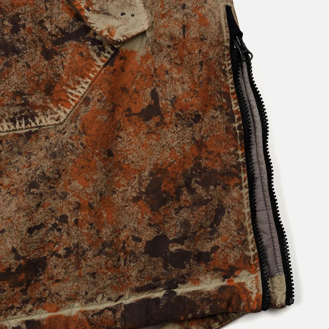 Stone Island Мужская куртка анорак Paintball Camo Fishtail