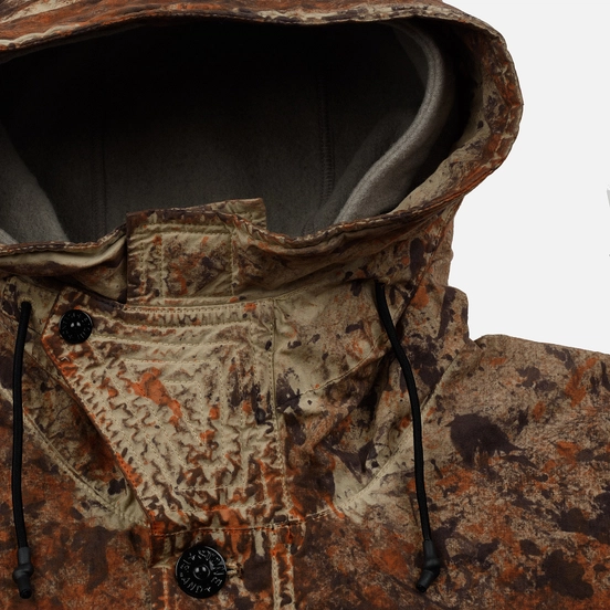 Мужская куртка анорак Stone Island Paintball Camo Fishtail