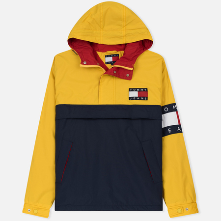 Мужская куртка анорак Tommy Jeans 90's Colorblock Freesia Multi