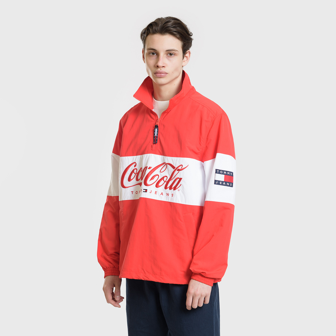 Tommy Jeans Мужская куртка анорак x Coca-Cola Logo
