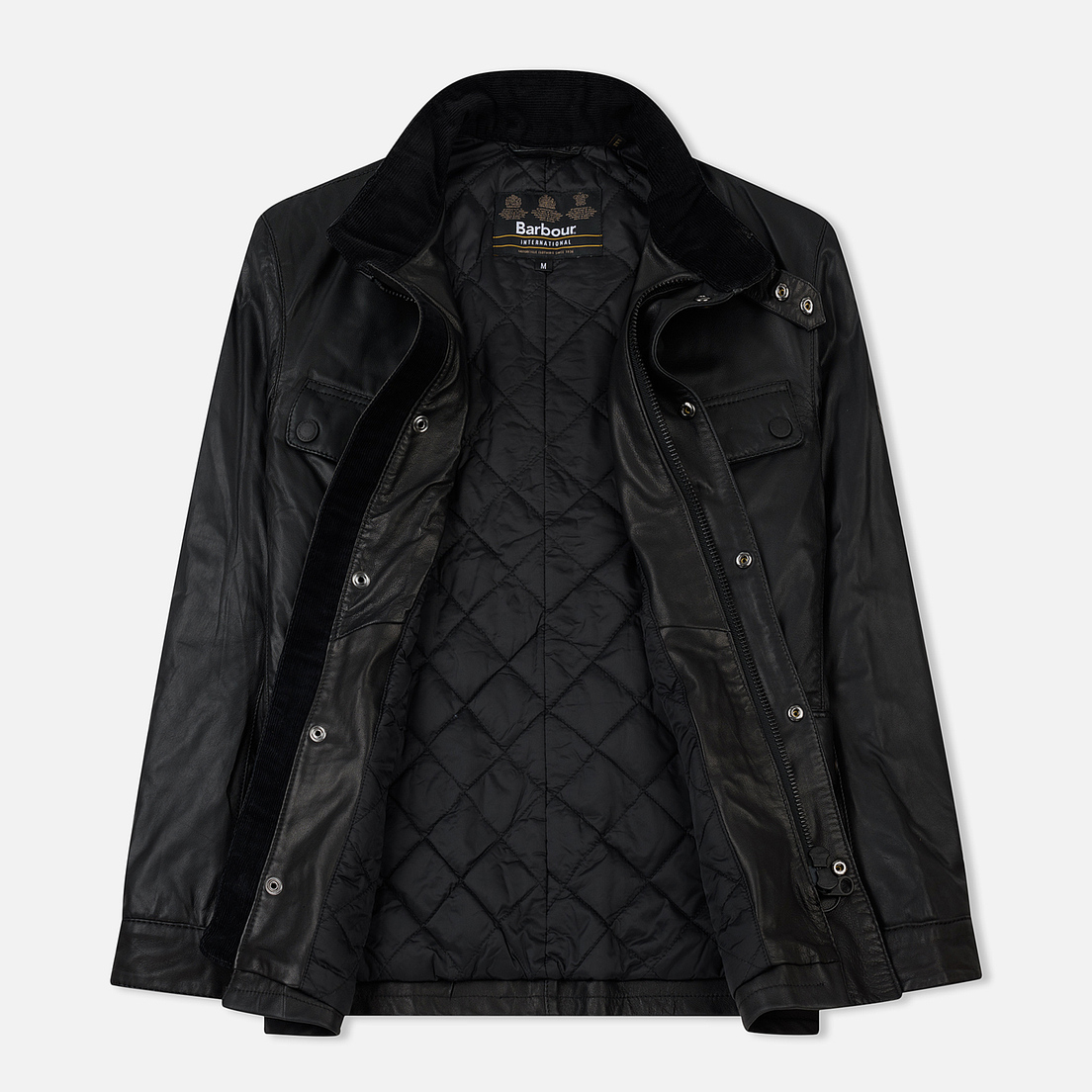 Barbour Мужская куртка International Paul Leather