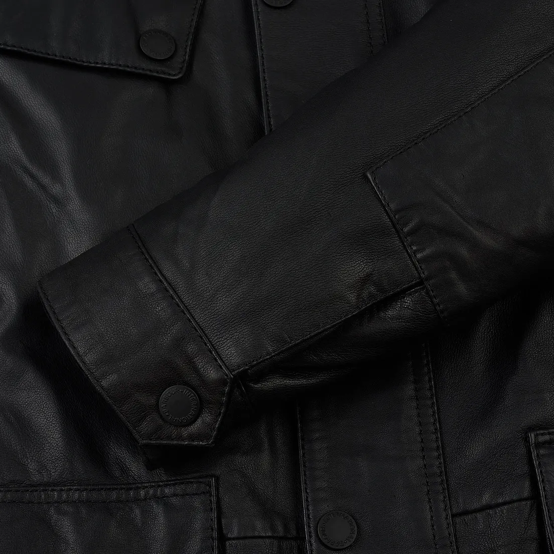 Barbour Мужская куртка International Paul Leather