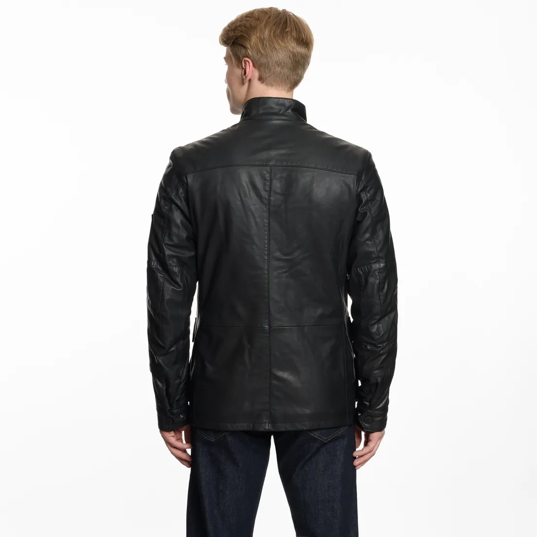 Barbour Мужская куртка International Paul Leather