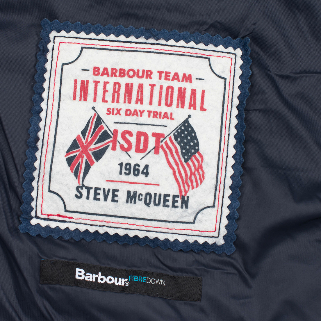 Barbour Мужская куртка x Steve McQueen International Baffle Quilted