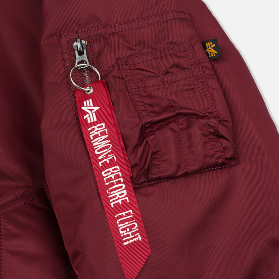 Мужская куртка бомбер Alpha Industries MA-1 Burgundy