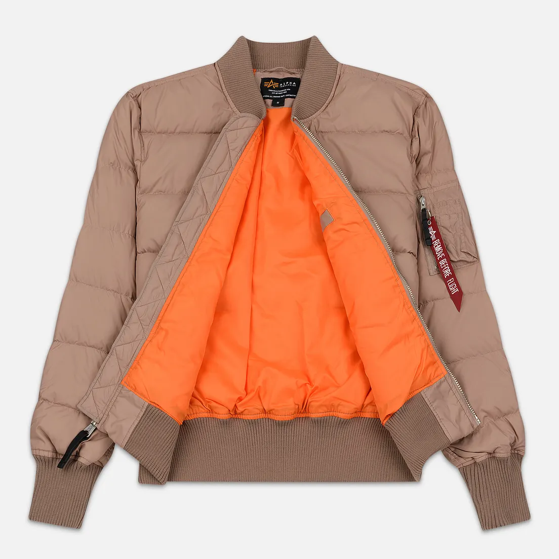 Alpha Industries Мужская куртка бомбер MA-1 Puffer
