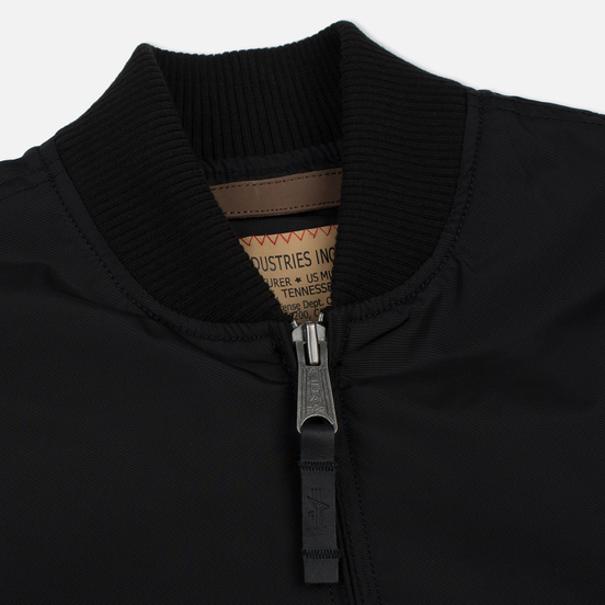 Мужская куртка бомбер Alpha Industries MA-1 TT Black