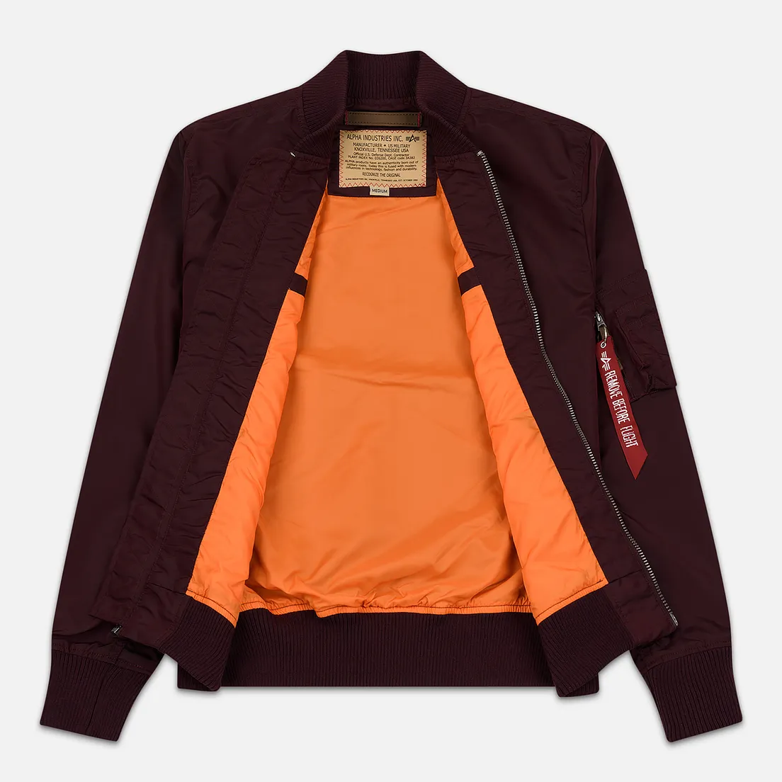 Alpha Industries Мужская куртка бомбер MA-1 TT
