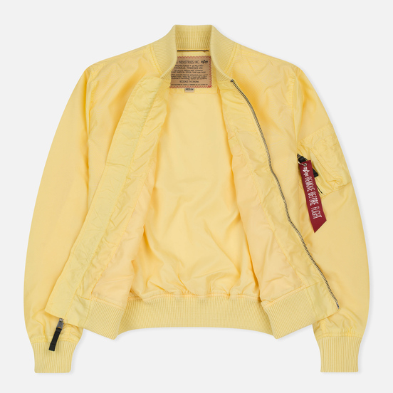 Мужская куртка бомбер Alpha Industries MA-1 TT Lemon