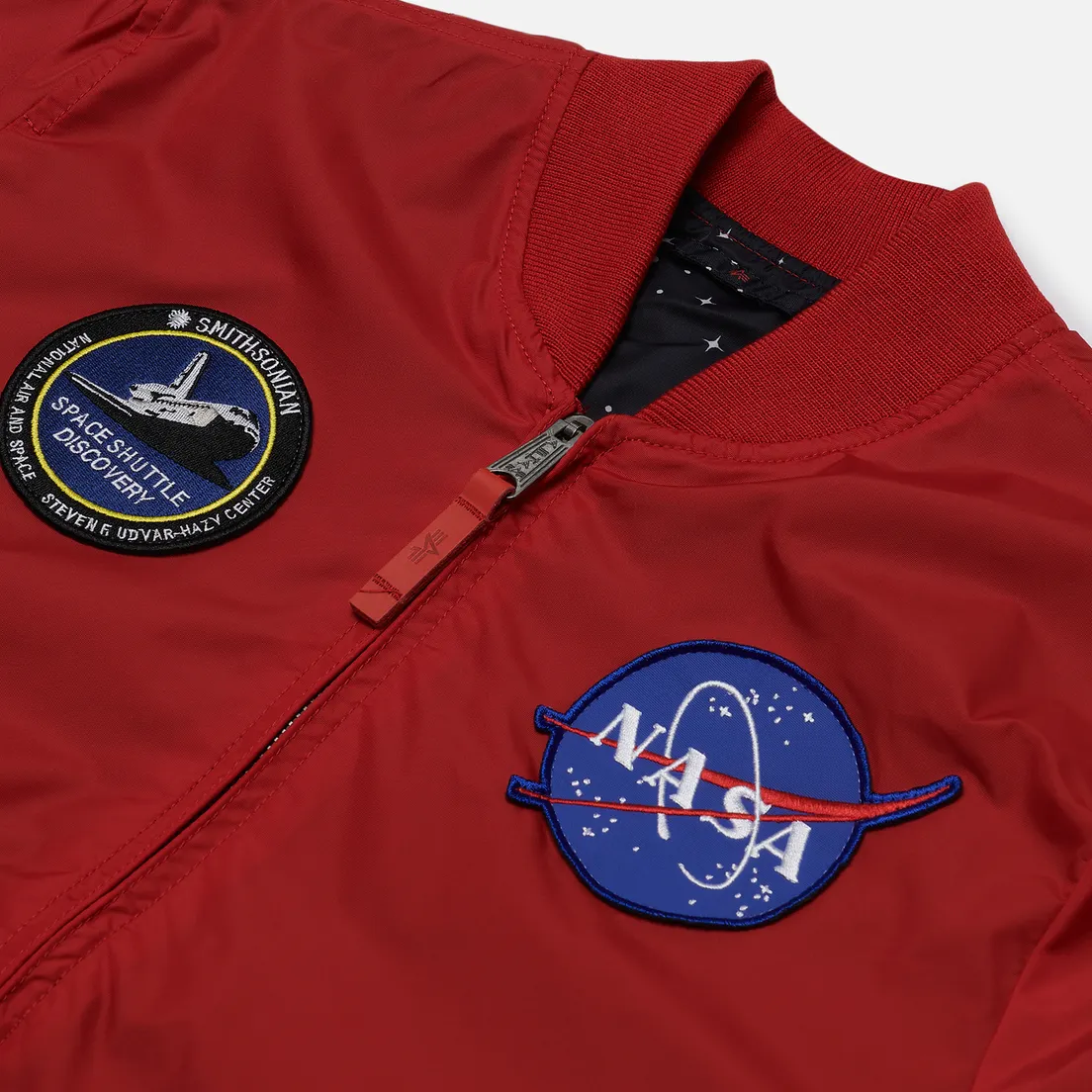 Alpha Industries Мужская куртка бомбер MA-1 TT NASA Reversible II