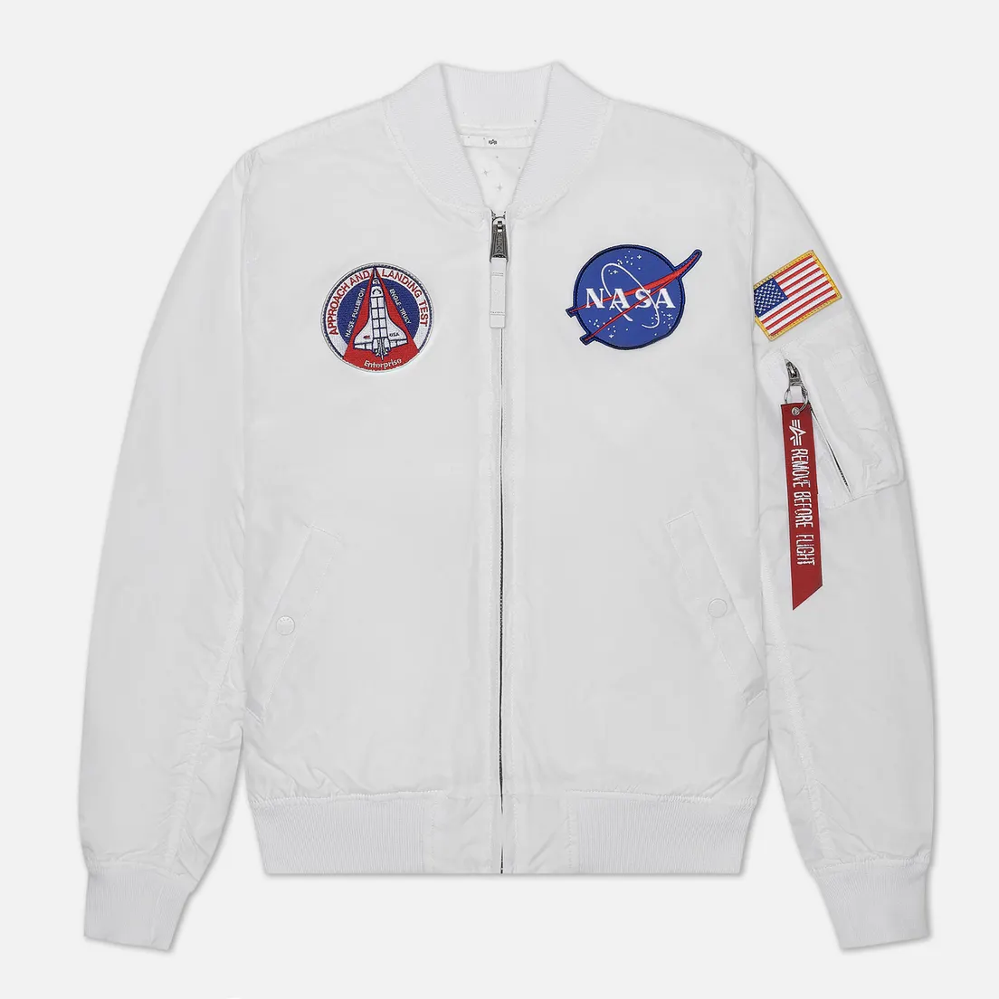 Alpha Industries Мужская куртка бомбер MA-1 TT NASA Reversible II
