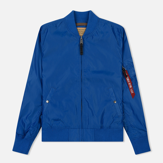 Мужская куртка бомбер Alpha Industries MA-1 TT Pacific Blue