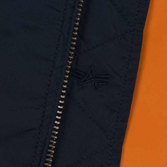 Мужская куртка бомбер Alpha Industries MA-1 TT Replica Blue