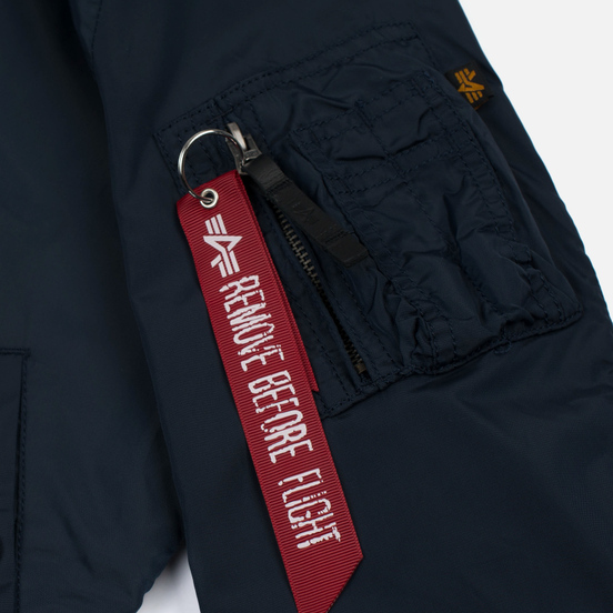 Мужская куртка бомбер Alpha Industries MA-1 TT Replica Blue