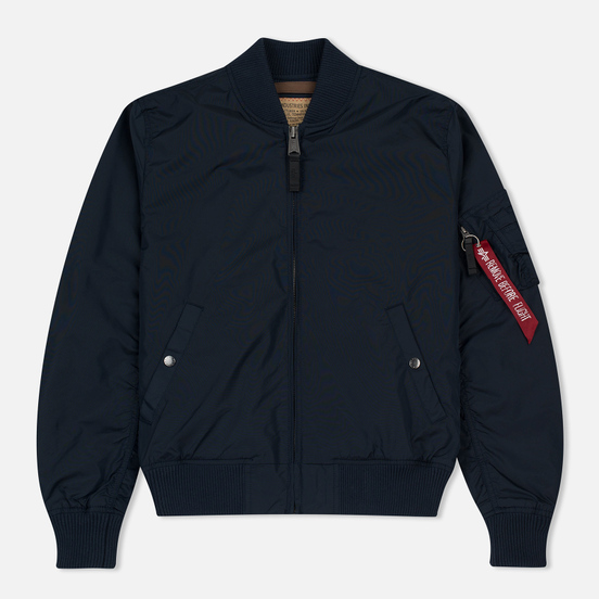 Мужская куртка бомбер Alpha Industries MA-1 TT Replica Blue