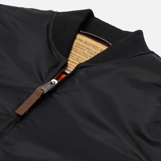 Мужская куртка бомбер Alpha Industries MA-1 VF 59 Black