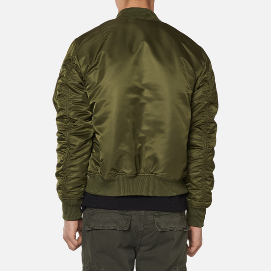 Мужская куртка бомбер Alpha Industries MA-1 VF 59 Dark Green