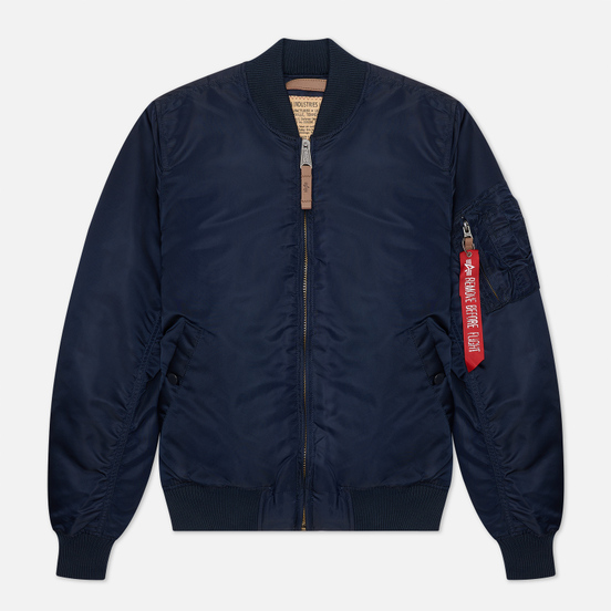 Мужская куртка бомбер Alpha Industries MA-1 VF 59 Replica Blue